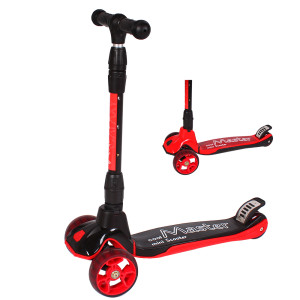 Самокат Tilly GS-0017, четырехколесный, PU, складной