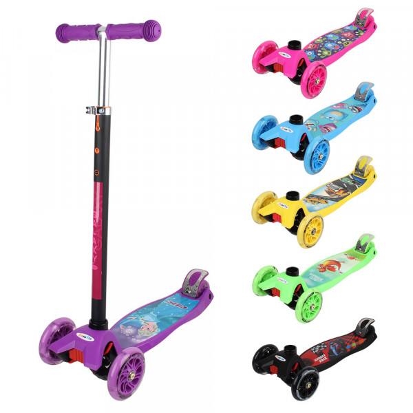 Самокат Tilly GS-0013, четырехколесный, PU