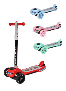 Самокат Tilly BT-KS-0183, трехколесный, музыкальный