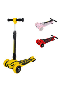 Самокат Tilly GS-0003 MAXI, складной, трехколесный