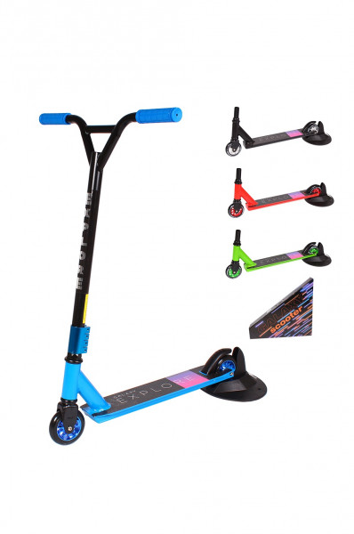 Самокат Tilly Explorer Galaxy Scooter GS-0029 трюковый алюм/сталь PU