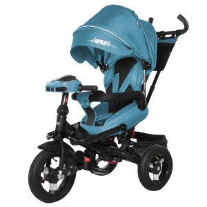 Велосипед Tilly Impulse T-386/1, лен, трехколесный, с пультом на усиленной раме
