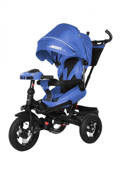 Велосипед Tilly Impulse T-386/1, лен, трехколесный, с пультом на усиленной раме
