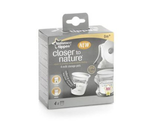 Контейнеры для хранения грудного молока TommeeTippee, 60мл., 4шт.