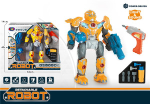 Трансформер Mantai Kids Detachable Robot, конструктор на шурупах, с шуруповертом, со звуком