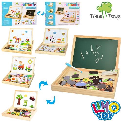 Набор для игры Limo Toy Tree Toys Набор первоклассника MD 2083, деревянный