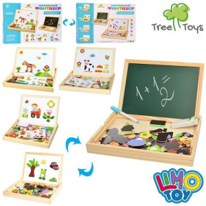 Набор для игры Limo Toy Tree Toys Набор первоклассника MD 2083, деревянный