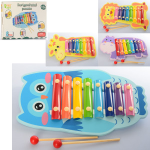 Деревянная игрушка Tree Toys MD 2311 Ксилофон - Животное, 8 тонов