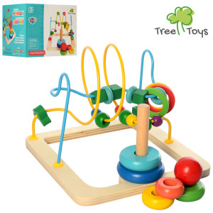 Лабиринт деревянный Tree Toys MD 2475 на проволоке