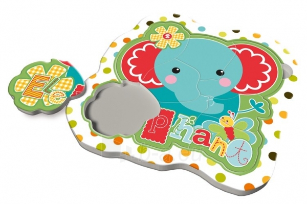 Детская пазла Trefl Baby Fun Маленький слон, Fisher Price, 8 элементов