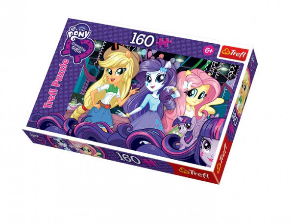 Детская пазла Trefl Эквестрии на балу, My Little Pony Equestria girls, 160 элементов