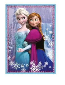 Набор пазлов Trefl 4 в 1 Холодное сердце, Disney Frozen Холодное сердце, 207 элементов