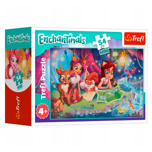 Пазлы Trefl Mini У реки, Hasbro, Enchantimals, 54 элементов