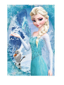 Детские пазлы для девочек Trefl Mini Эльза, Disney Frozen Холодное сердце, 54 элемента