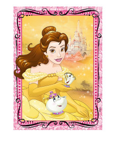 Набор пазлов для девочек Trefl 4 в 1 с Друзьями, Disney Принцессы, 207 элементов