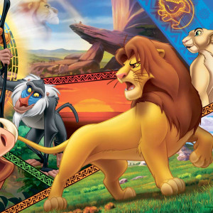 Пазлы Trefl Приключения Симбы, Disney Король Лев, 100 элементов