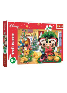 Пазлы Trefl Магия Рождества, Disney Микки Маус, 100 элементов