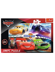 Пазлы Trefl Победный заезд, Disney Тачки 3, 160 элементов
