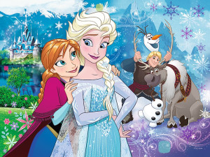 Пазлы Trefl Отпусти чудо, Disney Frozen Холодное сердце, 30 элементов