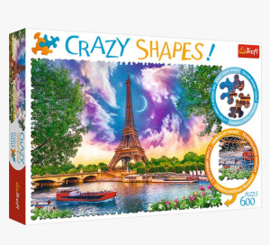 Пазлы детские Trefl Небо над Парижем, 600 элементов