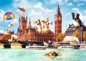 Пазлы детские Trefl Собаки в Лондоне, 1000 элементов