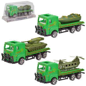 Трейлер 558-928-M3B, с военной техникой, инерционный, 20см