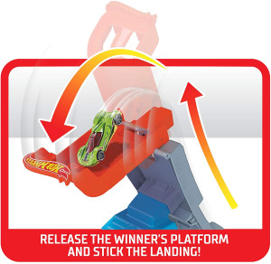 Трек-горка Hot Wheels Крутой подъем с машинкой