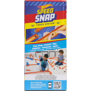 Трек-горка Hot Wheels Тройная петля, с машинкой 1:64, с пусковым механизмом