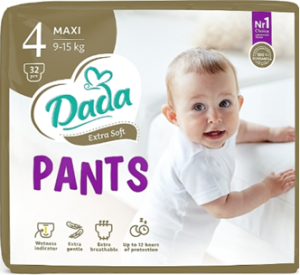 Трусики Dada Extra Soft №4 (9-15 кг) 32шт.