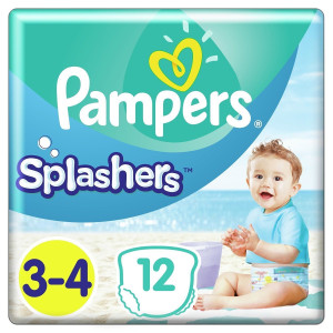 Трусики для плавания Pampers Splashers №3-4 (6-11кг), 12шт.