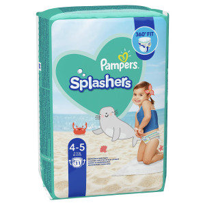 Трусики для плавания Pampers Splashers №4-5 (9-15кг), 11шт.