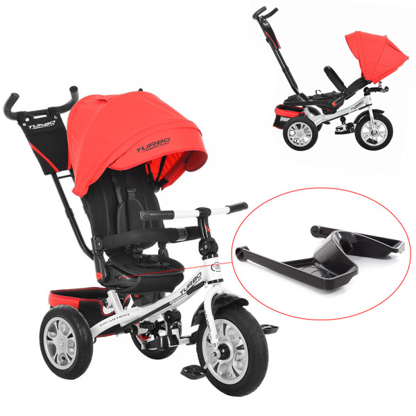 Велосипед трехколесный Turbotrike M 3646A, поворотный