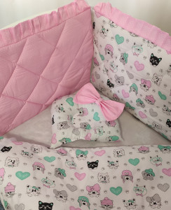 Детское постельное белье Стеганка, постельный комплект: 7 элементов