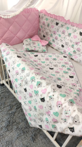 Детское постельное белье Стеганка, постельный комплект: 7 элементов