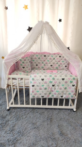 Детское постельное белье Стеганка, постельный комплект: 7 элементов