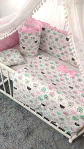 Детское постельное белье Стеганка, постельный комплект: 7 элементов