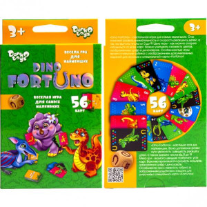 Игра настольная Dino Fortuno UF-05-01, развивающая, от 3-х лет
