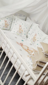 Детское постельное белье Панель, постельный комплект: 7 элементов