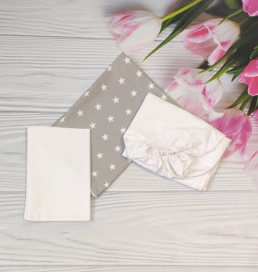 Сменный комплект постельного белья, 3 элемента