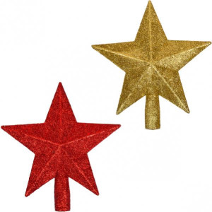 Украшение на верхушку елки 12-144 Звезда, 20см