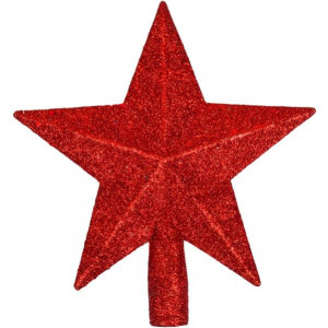 Украшение на верхушку елки 12-144 Звезда, 20см