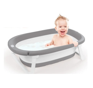 Ванночка детская Dolu 7256, складная, силиконовая, со сливом