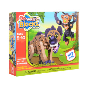 Конструктор Variety Blocks 3209 Животные, EVA, 142 детали