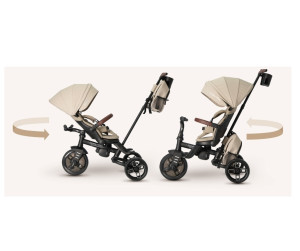 Трехколесный велосипед Qplay Comfo Max, складной, с родительской ручкой