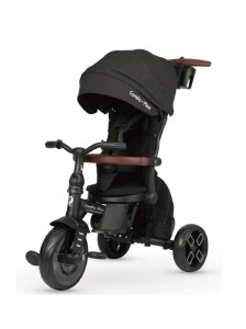 Трехколесный велосипед Qplay Comfo Max, складной, с родительской ручкой