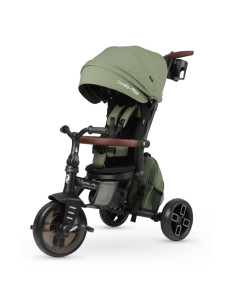 Трехколесный велосипед Qplay Comfo Max, складной, с родительской ручкой