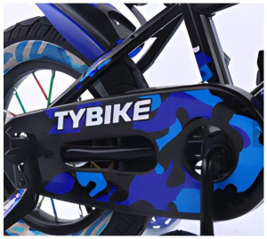 Велосипед двухколесный TyBike BK-3, стальная рама, 14 дюймов
