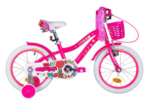 Велосипед двухколесный Velotrade Formula Cream AL 2021, с черной покрышкой, 16 дюймов