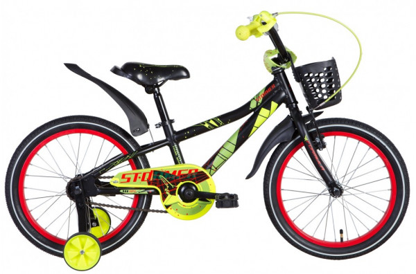 Велосипед двухколесный Velotrade Formula Stormer AL 2021, с корзинкой, 18 дюймов