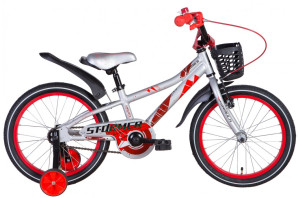 Велосипед двухколесный Velotrade Formula Stormer AL 2021, с корзинкой, 18 дюймов